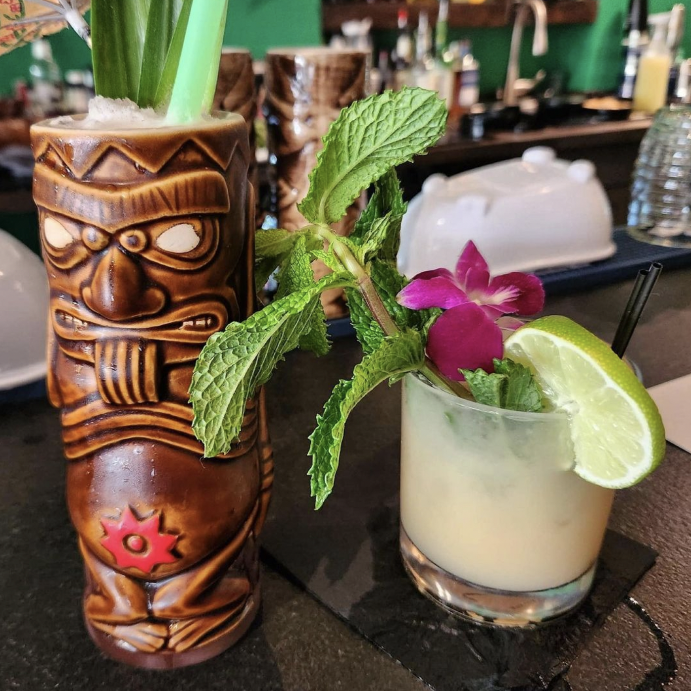 Hawaiian-themed drink